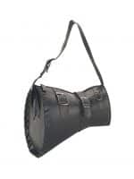 Black Buckle Handbag