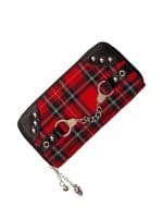 Womens Punk Tribute Tartan Purse